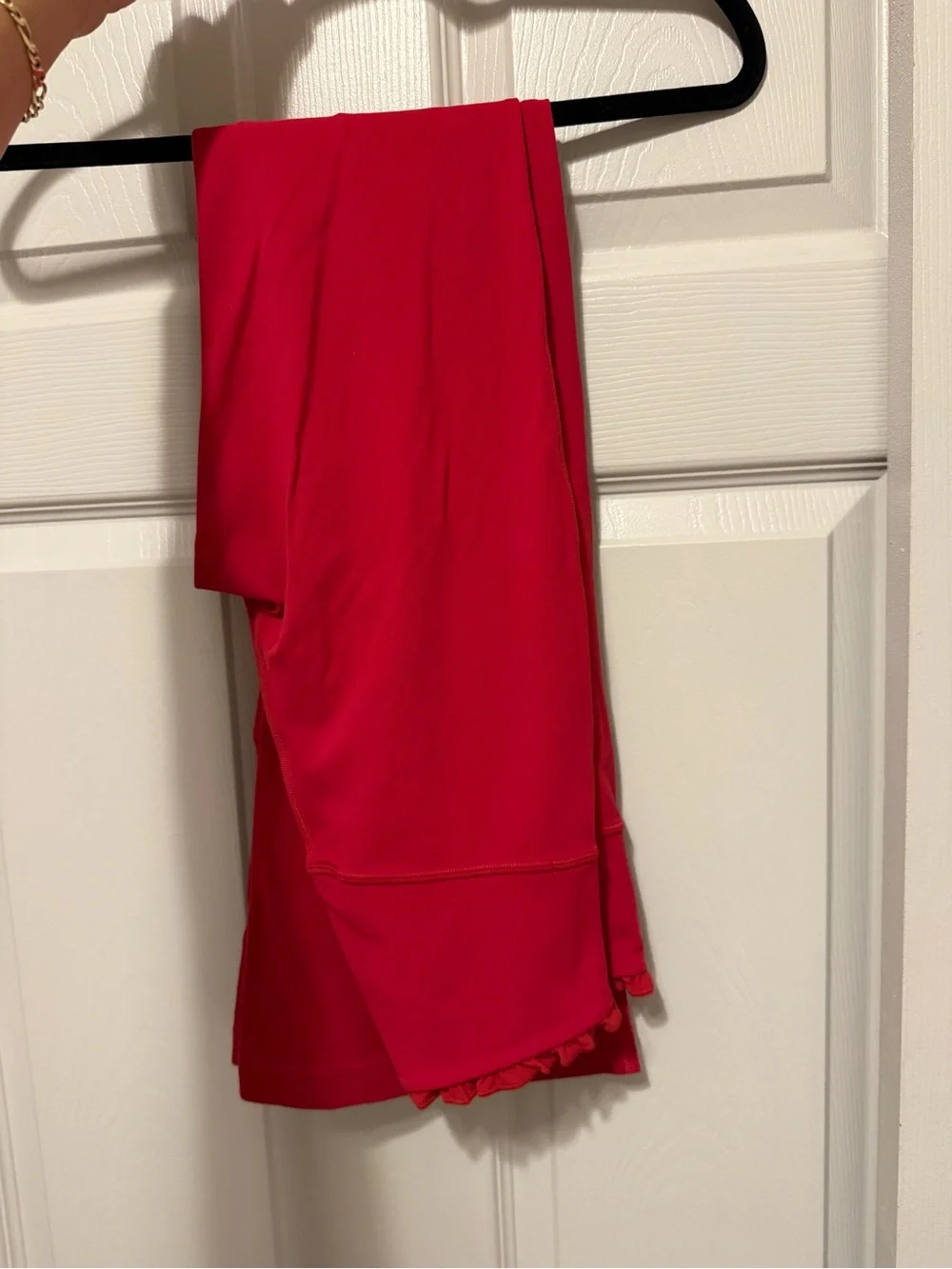 lululemon athletica Red Flare High-Rise Pants